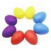 Colorful egg shakers percussion instruments in red, yellow, pink, blue, and green for music practice, rhythm training, and performances.